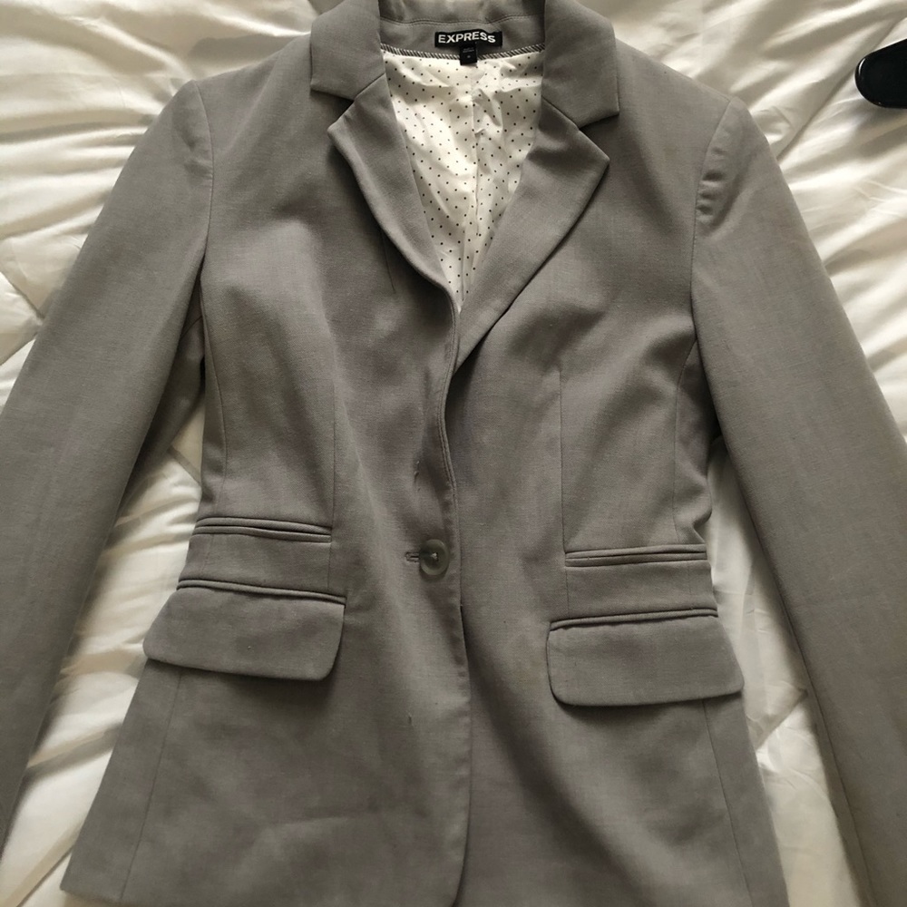 Grey express blazer - Picture 2 of 7